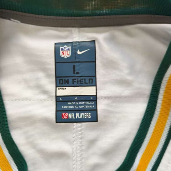 Jordan Love Green Bay Packers #10 Nike White Jersey (Stitched and Embroidered) - Picture 5 of 8